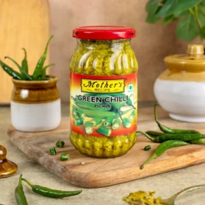 GREEN CHILLI PICKLE 500 GM MOTHERS