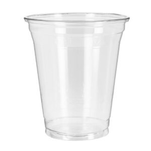 PLASTIC CUPS 285 ML + LID