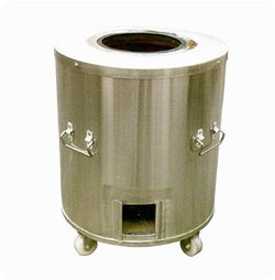 TANDOOR ROUND DRUM S/S 18 X 25