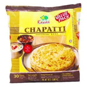 CHAPPATI WHOLEMEAL 30 PCS KAWAN