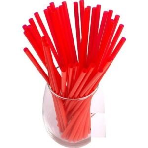 STRAW REGULAR RED 5000 PCS