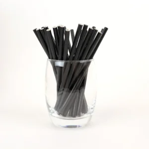 STRAW COCKTL BLACK 5000 PCS